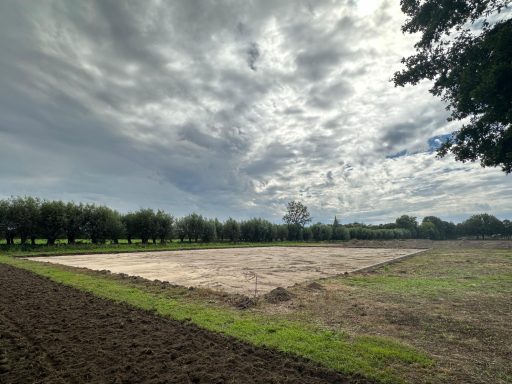 Tennisplatz Neubau - Startphase
